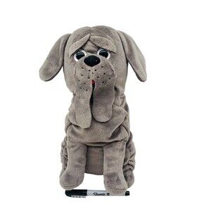 Wizarding World Harry Potter Fang Hagrids Dog Grey Plush 13" Soft Stuffed Animal